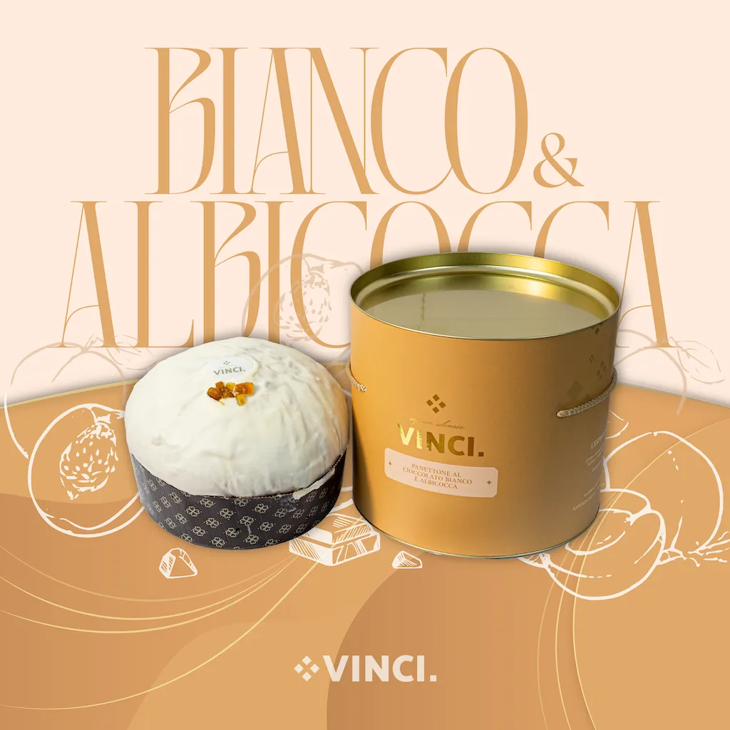 Panettone Cioccolato Bianco e Albicocca