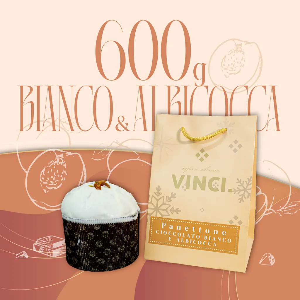 Panettone Bianco e Albicocca 600 g