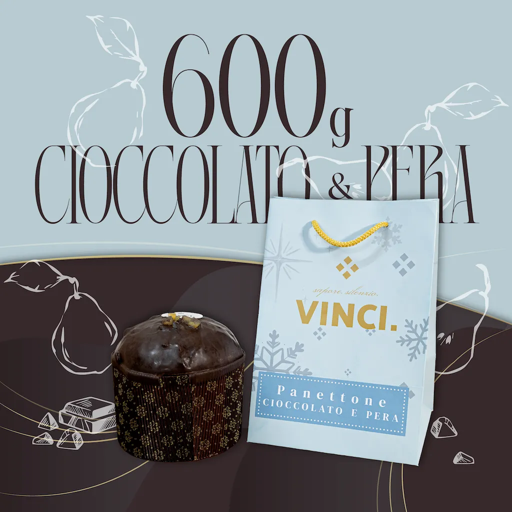 Panettone Cioccolato e Pera 600 g